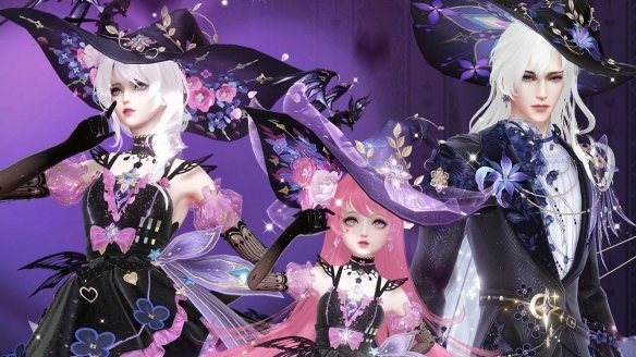 戀意魔法降臨！穿新時裝參與《天諭》手游繁花祈愿！