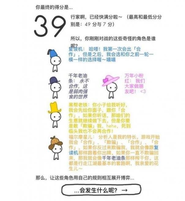 對(duì)于一個(gè)人性測(cè)試的游戲《信任的進(jìn)化》
