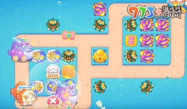 《保衛(wèi)蘿卜4》海的閨女第102關通關攻略