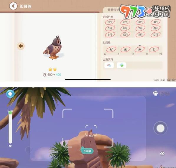 《心動小鎮(zhèn)》鳥類捕捉位置