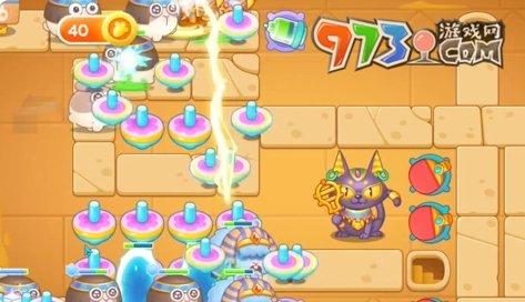 《保衛(wèi)蘿卜4》法老歸來(lái)第99關(guān)通關(guān)攻略